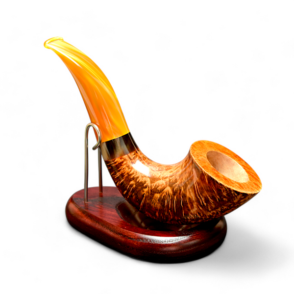 Люлька ручної роботи з дерева бріара KAFpipe №1037 briar1037 фото