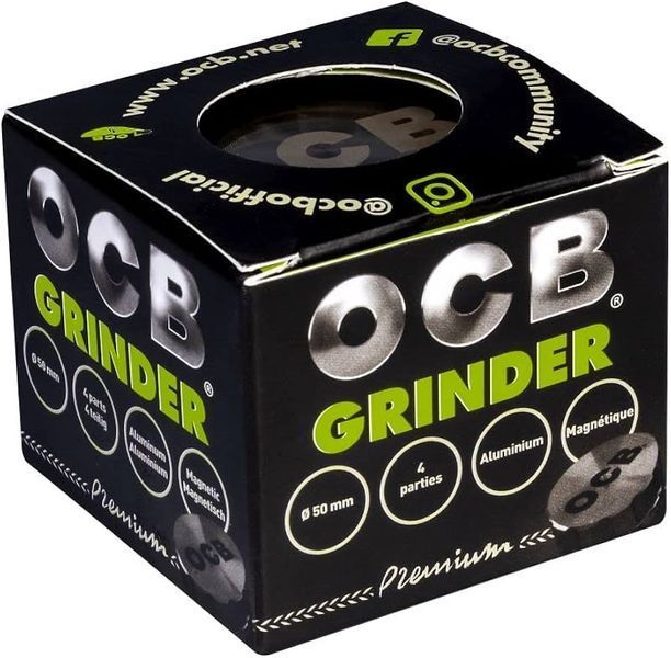 Гріндер преміум OCB для подрібнення тютюну алюмінієвий  Grinder OCB фото