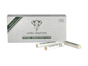 Фильтры для трубок "White elephant" Meerschaum Slim 6мм 45шт White Elephant фото