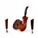 Люлька ручної роботи з дерева бріара KAFpipe №1175 briar1175 фото 9