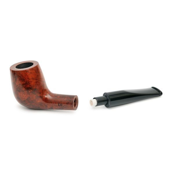 Трубка прямая Billiard под фильтр 9 мм из дерева бриар серийного производства KAFpipe briar209 фото