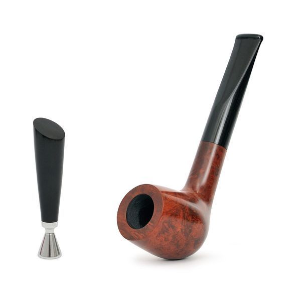 Трубка прямая Billiard под фильтр 9 мм из дерева бриар серийного производства KAFpipe briar209 фото