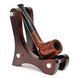 Трубка прямая Billiard под фильтр 9 мм из дерева бриар серийного производства KAFpipe briar209 фото 9