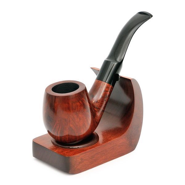 Трубка ШЕРЛОК под фильтр 9 мм из дерева бриар серийного производства KAFpipe briar226 фото