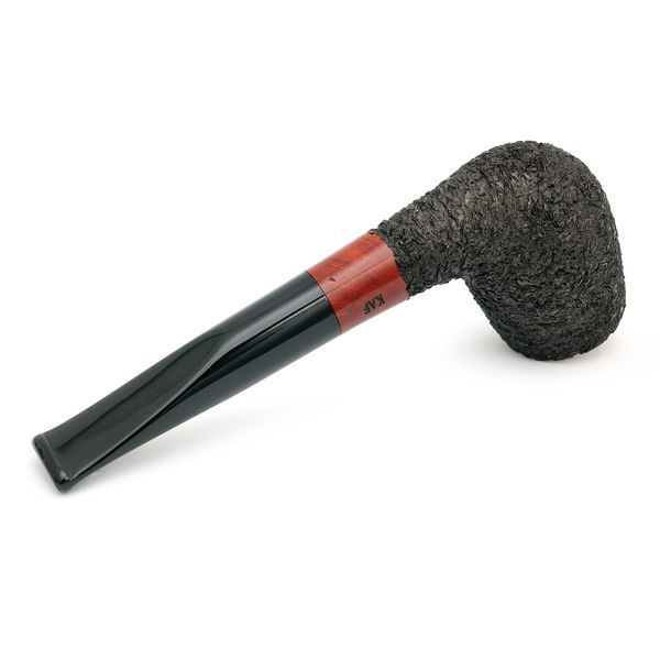 Трубка рустована пряма Billiard під фільтр 9 мм з дерева бріар  KAFpipe briar209RUST фото